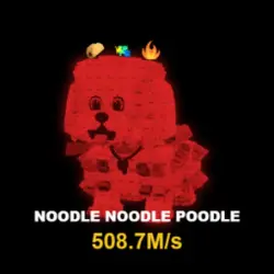 Noodle Noodle Poodle Bloodrot 508.7M s Exclusive - Ultra Ra… — Roblox, лот №238010