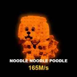 Noodle Noodle Poodle Lava 165M s Exclusive - Ultra Rare (Се… — Roblox, лот №238021
