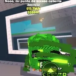 Nooo MY Hotspot Radioactive (Секретный персонаж) — Roblox, лот №238053