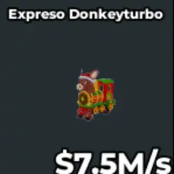 Normal Donkeyturbo express 7.5 M s V197 (Секретный персонаж) — Roblox, лот №238063