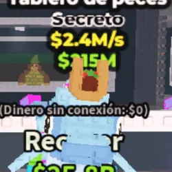 NORMAL fishboard $2.4M s 1 TRAIT (Секретный персонаж) — Roblox, лот №238067