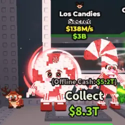 Normal los candies $138M s Reindeer Trait (Секретный персон… — Roblox, лот №238077