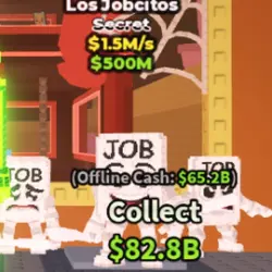 NORMAL los jobcitos $1.5M s RARE (Секретный персонаж) — Roblox, лот №238079