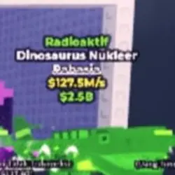 nuclearo dinoasuro 127ms s7 (Секретный персонаж) — Roblox, лот №238096
