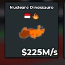 nuclearo dinosauro 225ms ab (Секретный персонаж) — Roblox, лот №238098