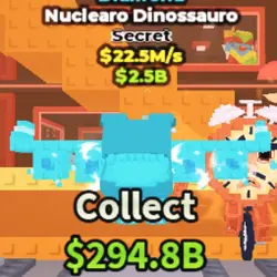 Nuclearo Dinossauro (Секретный персонаж) — Roblox, лот №238101