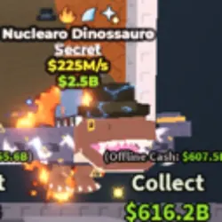 Nuclearo Dinossauro 225M s secret (Секретный персонаж) — Roblox, лот №238162