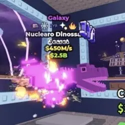 Nuclearo Dinossauro 450M s GALAXY (Секретный персонаж) — Roblox, лот №238186