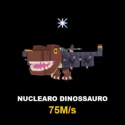 Nuclearo Dinossauro 75M s Exclusive - Ultra Rare (Секретный… — Roblox, лот №238202