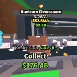 Nuclearo Dinossauro B16 (Секретный персонаж) — Roblox, лот №238210