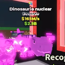 Nuclearo Dinossauro Galaxy (Секретный персонаж) — Roblox, лот №238224