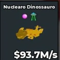 Nuclearo Dinossauro Gold $93.7M S (Секретный персонаж) — Roblox, лот №238227