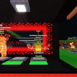 Nuclearo Dinossauro Gold Strawberry 153.7Mill! 1 Trait OG -… — Roblox, лот №238234