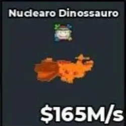 Nuclearo Dinossauro Lava $165M S (Секретный персонаж) — Roblox, лот №238237