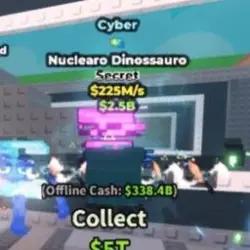 Nuclearo Dinossauro q3 (Секретный персонаж) — Roblox, лот №238239