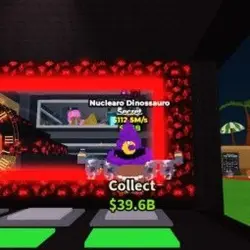 Nuclearo Dinossauro Witch HAT 112.5Mill! 1 Exclusive Trait … — Roblox, лот №238246