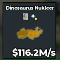 Nucleuro Dinosauro Gold [116.2 M s ] with Resume trait (Сек… — Roblox, лот №238252