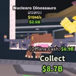 NUKE DINO (Секретный персонаж) — Roblox, лот №238254