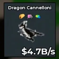 NX14# Yinyang Dragon Cannelloni 4.7B s (Секретный персонаж) — Roblox, лот №238257
