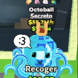Octaball 55,2m s DIAMOND (Секретный персонаж) — Roblox, лот №238265