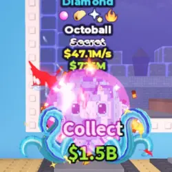 Octoball (4 Trait) [Diamond] 47.1 M s (Секретный персонаж) — Roblox, лот №238117