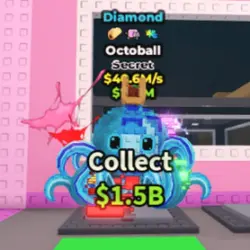 OCTOBALL - DIAMOND (Секретный персонаж) — Roblox, лот №238120