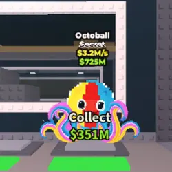 Octoball 3.2 M s (Секретный персонаж) — Roblox, лот №238142