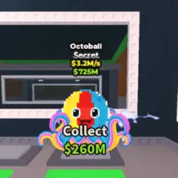 Octoball 3.2M s (Секретный персонаж) — Roblox, лот №238144