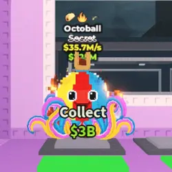 Octoball 35.7 M s (3 TRAITS) (Секретный персонаж) — Roblox, лот №238150