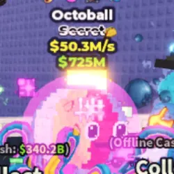 OCTOBALL 50,3 M S (Секретный персонаж) — Roblox, лот №238154