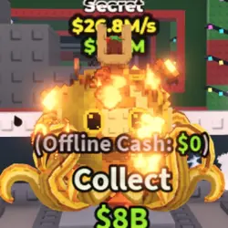 Octoball GOLD (Секретный персонаж) — Roblox, лот №238170