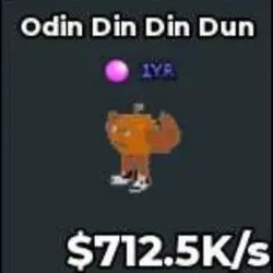 Odin Din Din Dun 2 Traits (Brainrot God персонаж) — Roblox, лот №238189