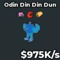 Odin Din Din Dun 3 Traits (Brainrot God персонаж) — Roblox, лот №238190