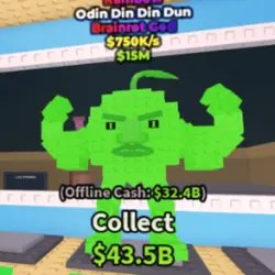 Odin Din Din Dun [Rainbow] 750 K s (Brainrot God персонаж) — Roblox, лот №238198