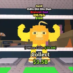 Odin Din Din Dun for Rebirth 12 (Brainrot God персонаж) — Roblox, лот №238110