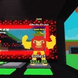 Odin DIN DIN DUN Gold Strawberry 693.7K! 1 Trait OG - "Stra… — Roblox, лот №238116