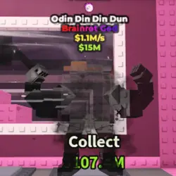 Odin Din Din Dun Phantom Very RARE (Brainrot God персонаж) — Roblox, лот №238123