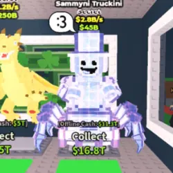of 188 Sammyni Truckini Crystal 2.8B s (Секретный персонаж) — Roblox, лот №238156