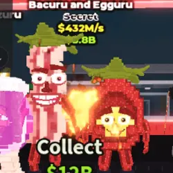 OG Strawberry Trait Bacuru and Egguru [432M s] (Секретный п… — Roblox, лот №238282