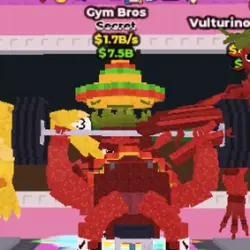 OG Strawberry Trait GYM Bros [1.7B s] (Секретный персонаж) — Roblox, лот №238289