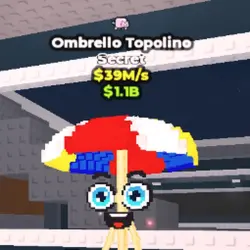 Ombrello Topolino 39M s 1 Trait (Секретный персонаж) — Roblox, лот №238322