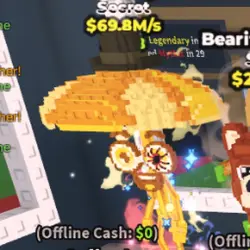 Ombrello topolino 69,8 M s gold (Секретный персонаж) — Roblox, лот №238346