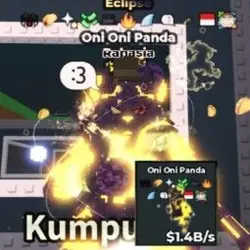 ONI ONI Panda 1,4B s Eclipse Mutation and #alm (Секретный п… — Roblox, лот №238368