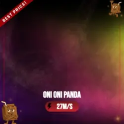 Oni Oni Panda 27M s (Секретный персонаж) — Roblox, лот №238374