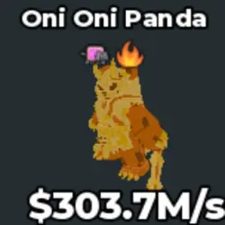 ONI ONI PANDA 303.7 M s (Секретный персонаж) — Roblox, лот №238375