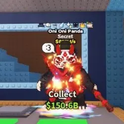 Oni Oni Panda 8 Traits 837M S (Секретный персонаж) — Roblox, лот №238381