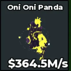 Oni Oni Panda ECLIPSE (Секретный персонаж) — Roblox, лот №238280