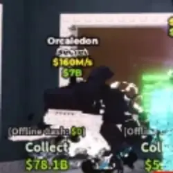 Orcaledon 160M s with Bombardillo Trait (Секретный персонаж) — Roblox, лот №238339