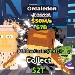 Orcaledon 50M s Secret (Секретный персонаж) — Roblox, лот №238389