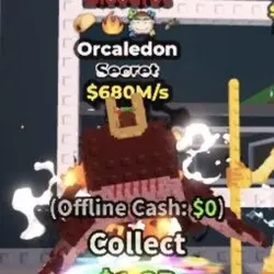 Orcaledon Bloodrot 700M s (Секретный персонаж) — Roblox, лот №238402